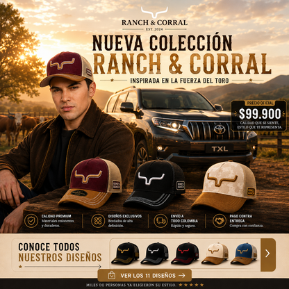 Gorra Ranch & Corral | Edición Signature