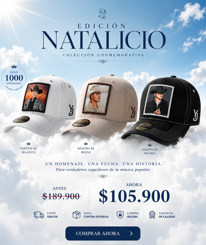 Gorra Yj Edicion Natalicio